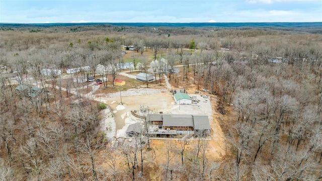 302 Deer Run Acres A, Williamsville, MO 63967 - view from above of property with a forest