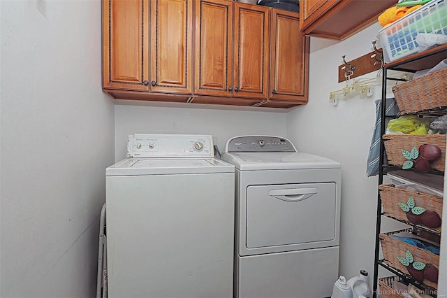 918 Susan St, Dexter, MO 63841 - laundry room with washer and clothes dryer and cabinet space