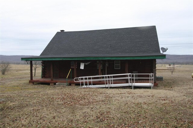 view of stable