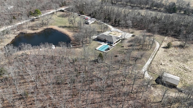 319 County Road 2270, Salem, MO 65560 - aerial overview of property's location with a nearby body of water