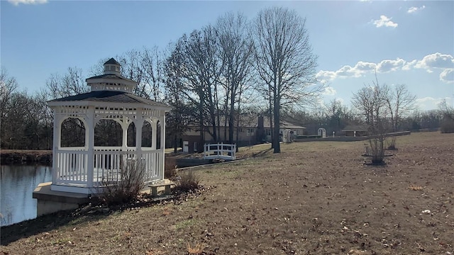 319 County Road 2270, Salem, MO 65560 - view of yard with a gazebo