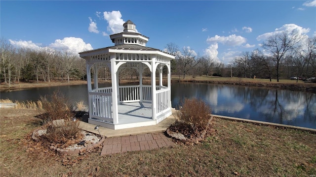 319 County Road 2270, Salem, MO 65560 - dock featuring a gazebo and a water view