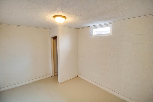 429 Oak St, East Alton, IL 62024 - below grade area with a textured ceiling