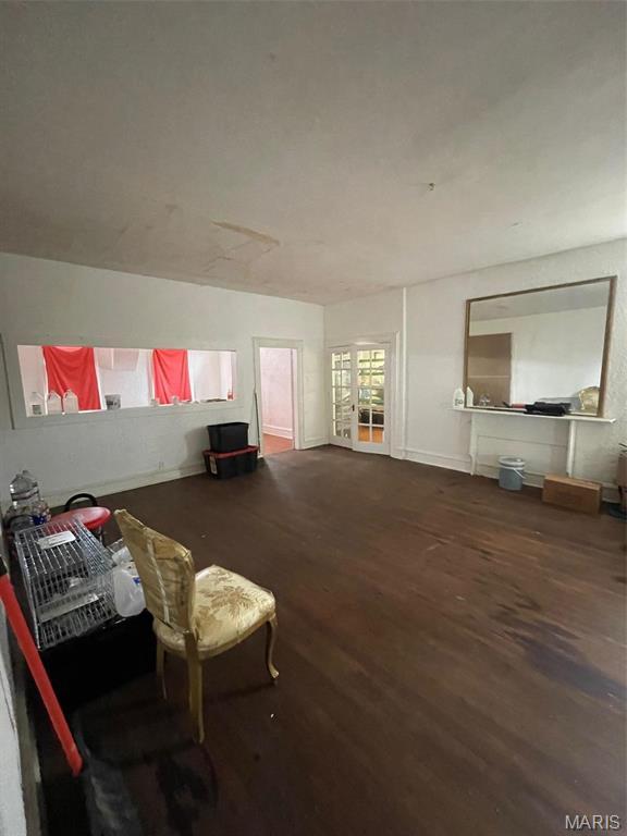 12255 Benham Rd, Saint Louis, MO 63138 - living area featuring wood finished floors