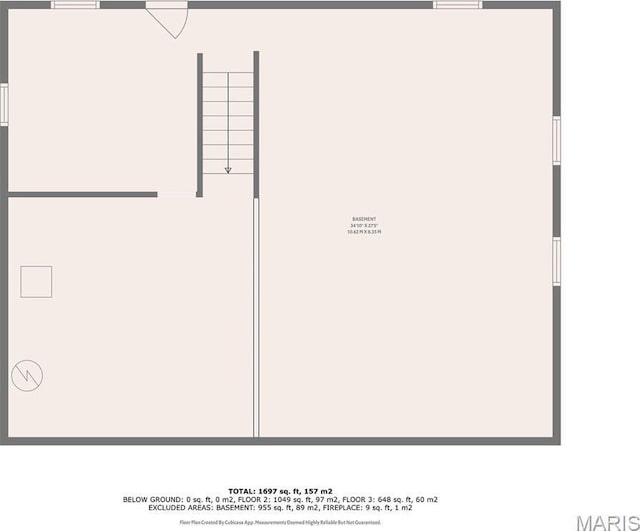 5807 Columbia Ave, Saint Louis, MO 63139 - floor plan / room layout