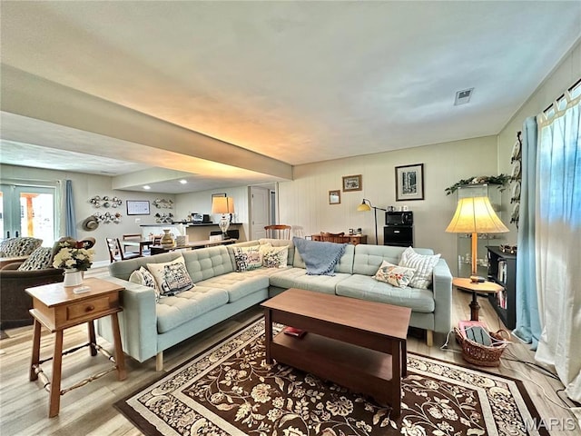 6 Ravenwood Cir, Ofallon, IL 62269 - living room with light wood-style floors