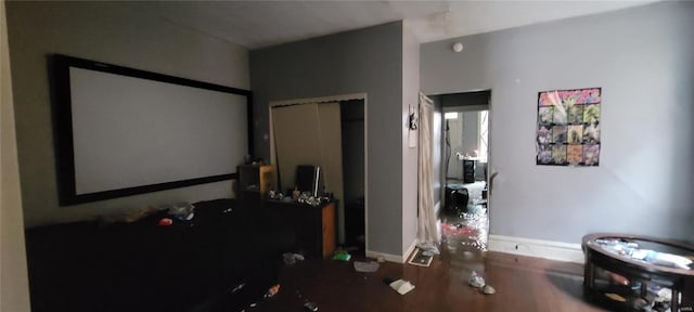 1047 Hornsby Ave, Saint Louis, MO 63147 - cinema featuring wood finished floors