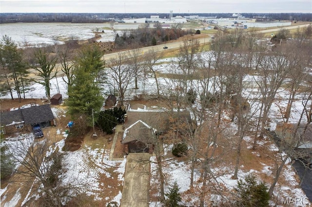 3 Echo Ln, Centralia, IL 62801 - view of snowy aerial view