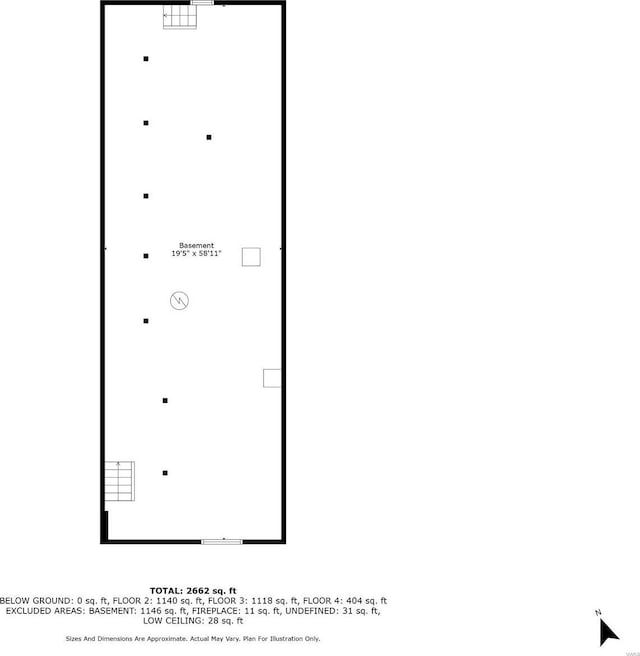 5029 Wells Ave, Saint Louis, MO 63113 - floor plan / room layout