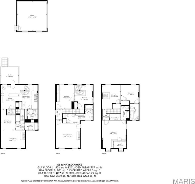 1317 Shenandoah Ave, Saint Louis, MO 63104 - view of home floor plan