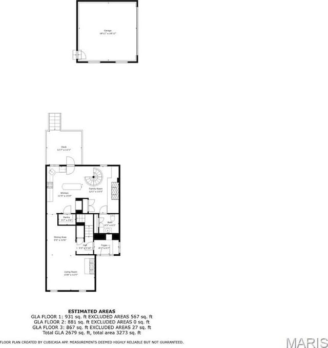 1317 Shenandoah Ave, Saint Louis, MO 63104 - view of floor plan / room layout