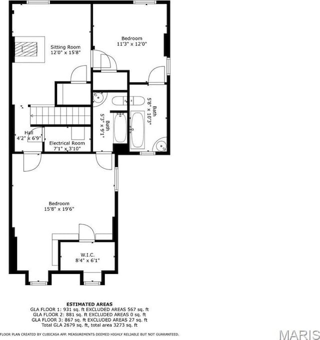 1317 Shenandoah Ave, Saint Louis, MO 63104 - view of home floor plan