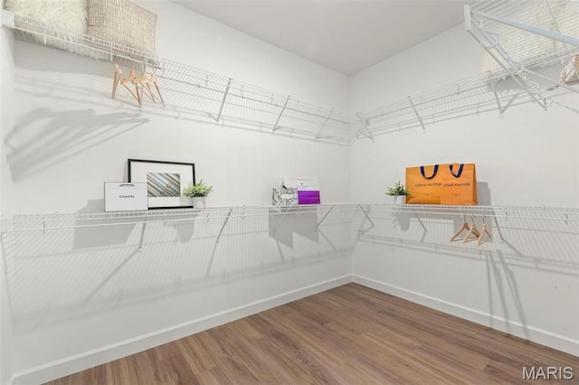 212 Terradel Trl, Foristell, MO 63348 - walk in closet featuring wood finished floors