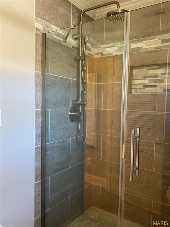 2 El Rancho Dr, Hannibal, MO 63401 - full bath featuring a stall shower