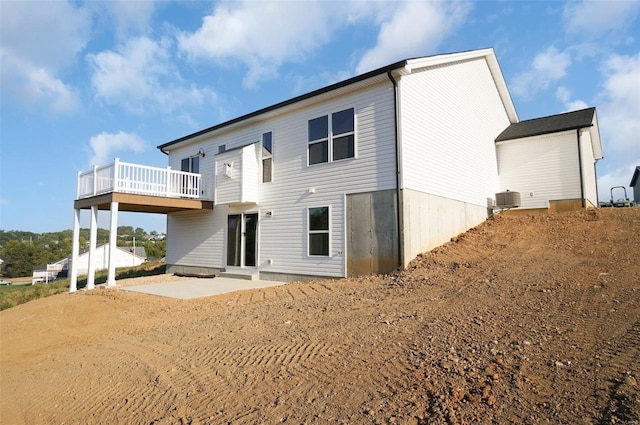 49 Back Ln Unit 49Stb, Washington, MO 63090 - back of house featuring a patio and a deck