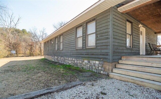 601 Broadway St, Van Buren, MO 63965 - view of side of property with covered porch