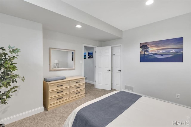 3560 Saint Albans Rd, Saint Albans, MO 63073 - carpeted bedroom with recessed lighting and baseboards