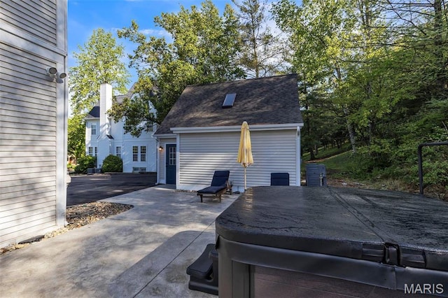 3560 Saint Albans Rd, Saint Albans, MO 63073 - view of patio with a hot tub