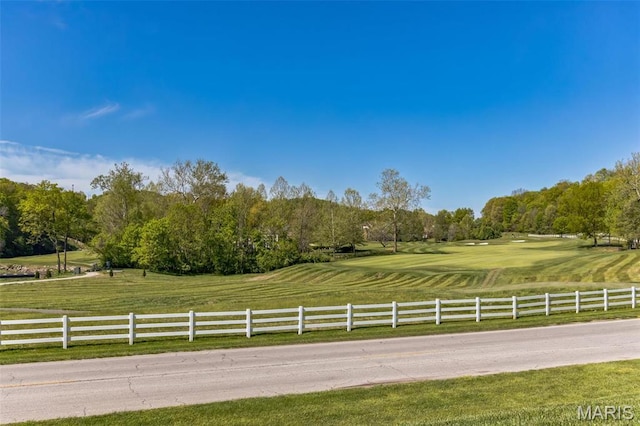 3560 Saint Albans Rd, Saint Albans, MO 63073 - view of yard with view of golf course