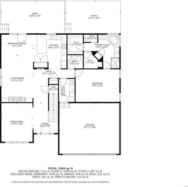 floor plan / room layout