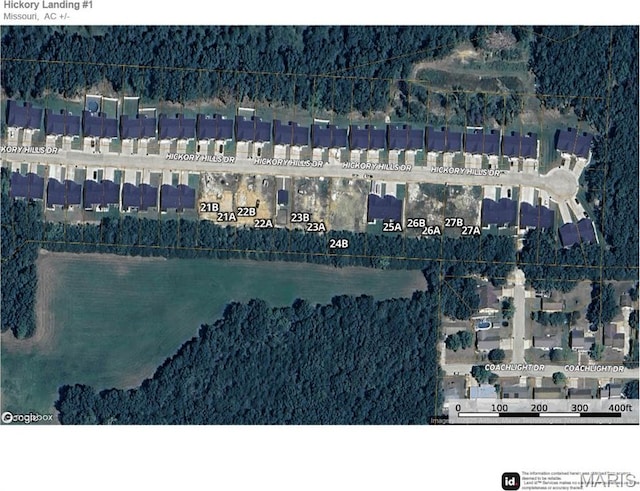 1569 Hickory Lndg, De Soto, MO 63020 - aerial overview of property's location