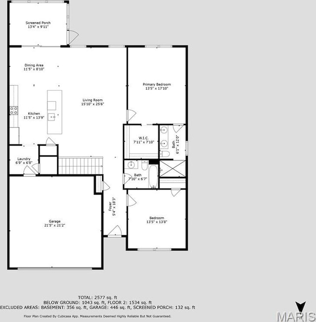 1569 Hickory Lndg, De Soto, MO 63020 - property floor plan