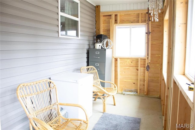 1303 W Coffman St, Salem, MO 65560 - sunroom / solarium featuring plenty of natural light and a chandelier