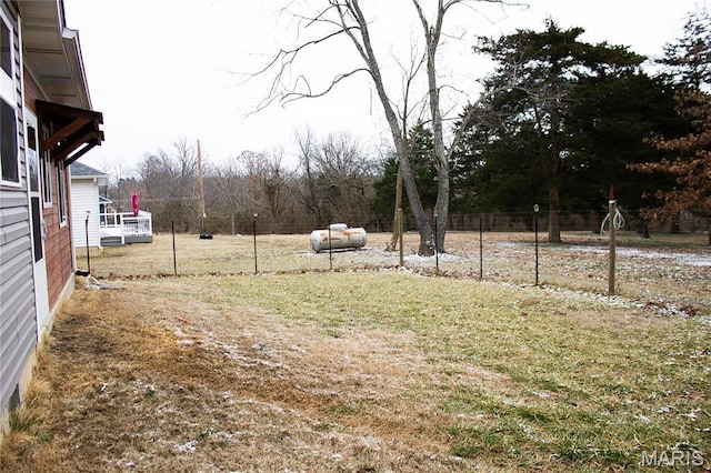 1303 W Coffman St, Salem, MO 65560 - view of yard with fence