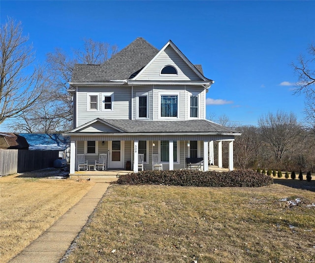 508 S Grand Ave, Houston, MO 65483 - view of front of property featuring covered porch and a shingled roof