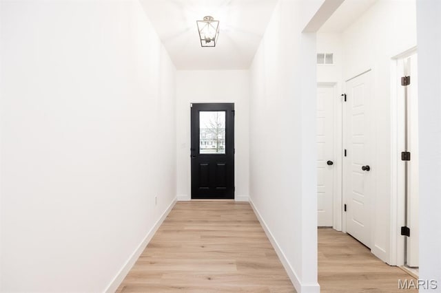108 Chickasaw Ln, Ofallon, IL 62269 - entryway with light wood-style floors and baseboards