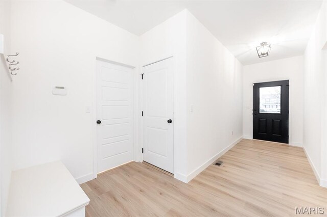 108 Chickasaw Ln, Ofallon, IL 62269 - foyer featuring light wood-style floors and baseboards