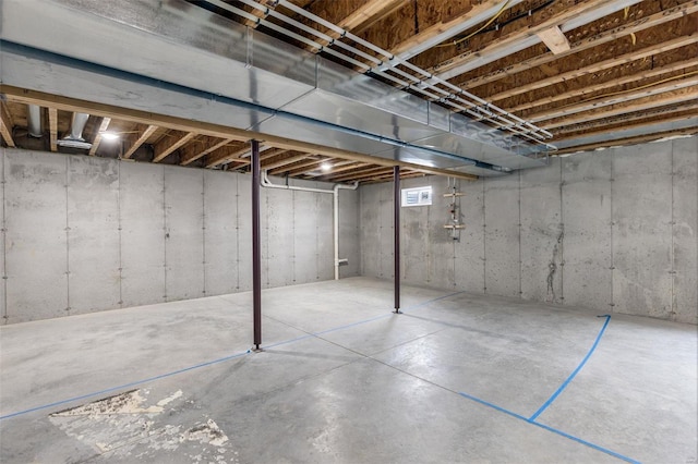 725 Deerfield Ln, Farmington, MO 63640 - view of unfinished basement