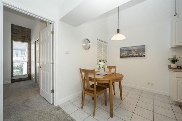 632 Coeur De Royale Dr Unit C, Saint Louis, MO 63141 - dining room with baseboards and light tile patterned flooring