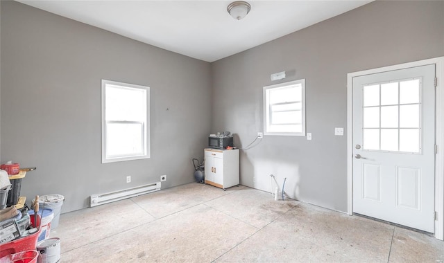 308 S Frisco St, Crocker, MO 65452 - washroom featuring a baseboard radiator