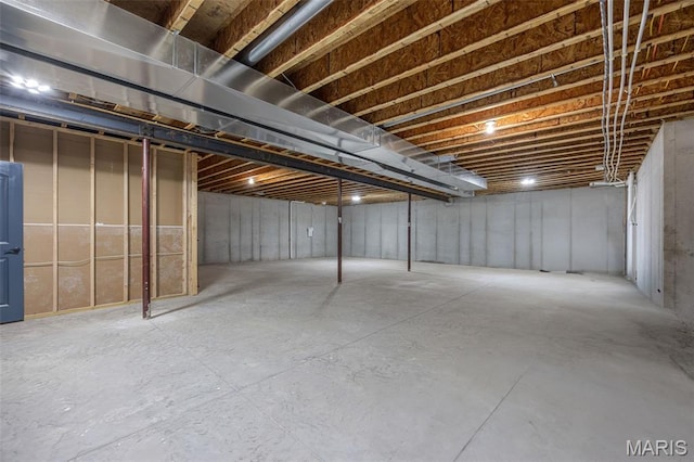 130 Foristell Ridge Ct, Foristell, MO 63348 - view of unfinished below grade area