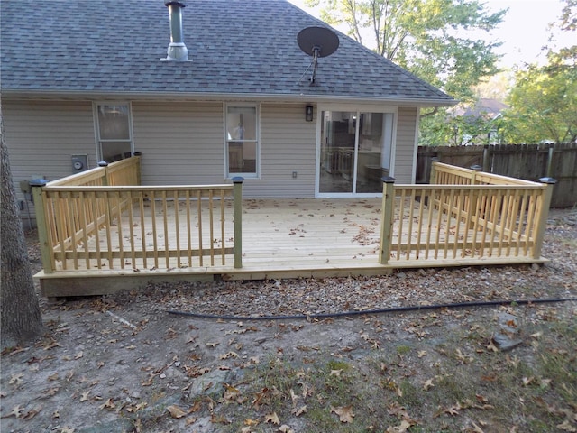 1002 Cypress Dr, Rolla, MO 65401 - wooden terrace featuring fence