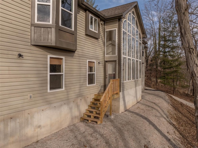 view of property exterior
