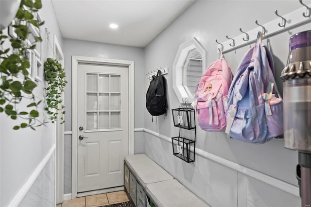 821 N State St, Litchfield, IL 62056 - mudroom with light tile patterned flooring
