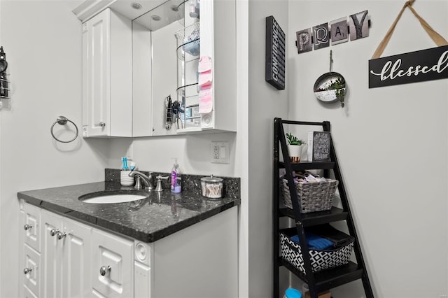 821 N State St, Litchfield, IL 62056 - bathroom featuring vanity