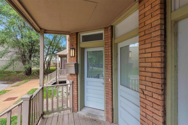 920 Talmage, Saint Louis, MO 63110 - wooden deck featuring stairway
