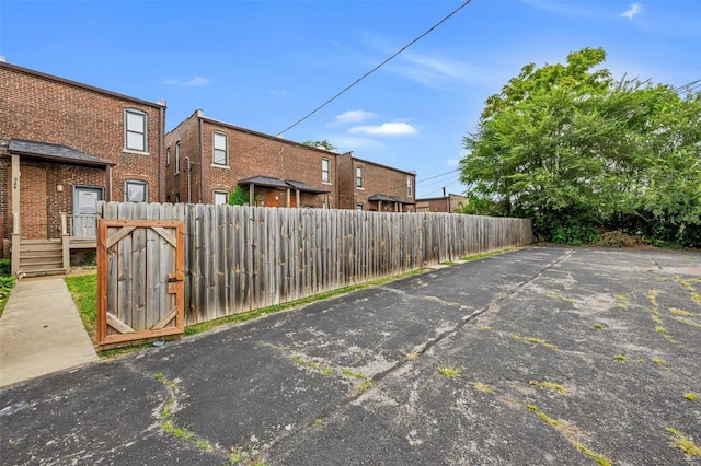 view of patio / terrace with fence