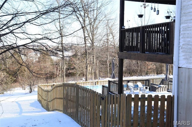 8038 Fox Holw, Barnhart, MO 63012 - view of yard covered in snow