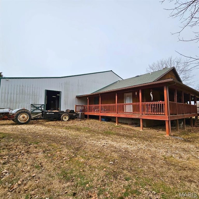 12124 Hamilton Hollow Rd, Sullivan, MO 63080 - rear view of property