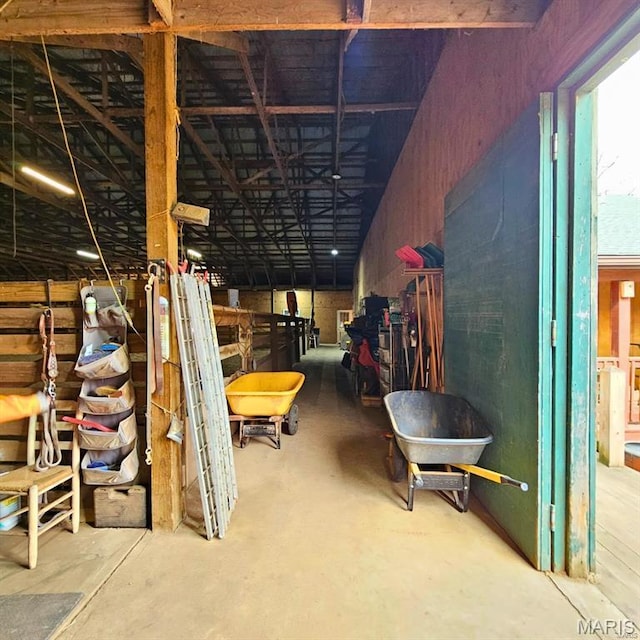 12124 Hamilton Hollow Rd, Sullivan, MO 63080 - misc room featuring concrete floors