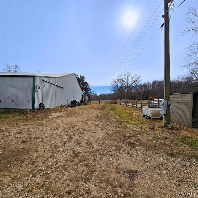 12124 Hamilton Hollow Rd, Sullivan, MO 63080 - view of yard featuring an outbuilding and an outdoor structure