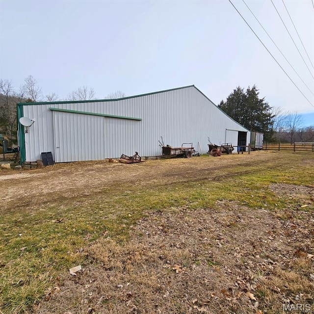 12124 Hamilton Hollow Rd, Sullivan, MO 63080 - view of pole building