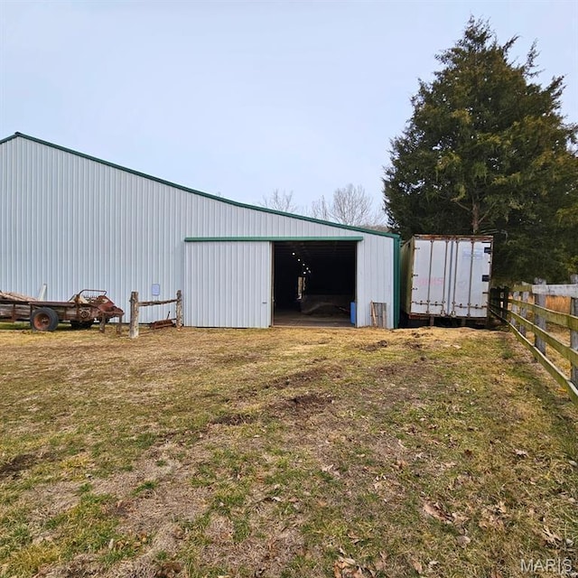 12124 Hamilton Hollow Rd, Sullivan, MO 63080 - view of pole building