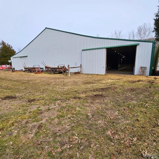 12124 Hamilton Hollow Rd, Sullivan, MO 63080 - view of pole building