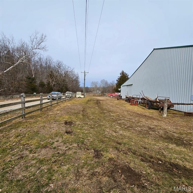 12124 Hamilton Hollow Rd, Sullivan, MO 63080 - view of yard with an outbuilding and an outdoor structure