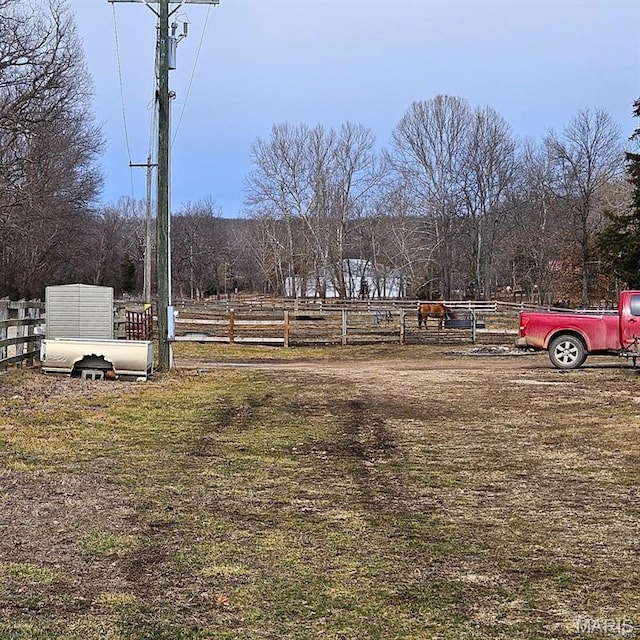 12124 Hamilton Hollow Rd, Sullivan, MO 63080 - view of yard